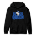 Air Max 1 86 Royal Hoodie Match Black Queen Crown - NastyJamz
