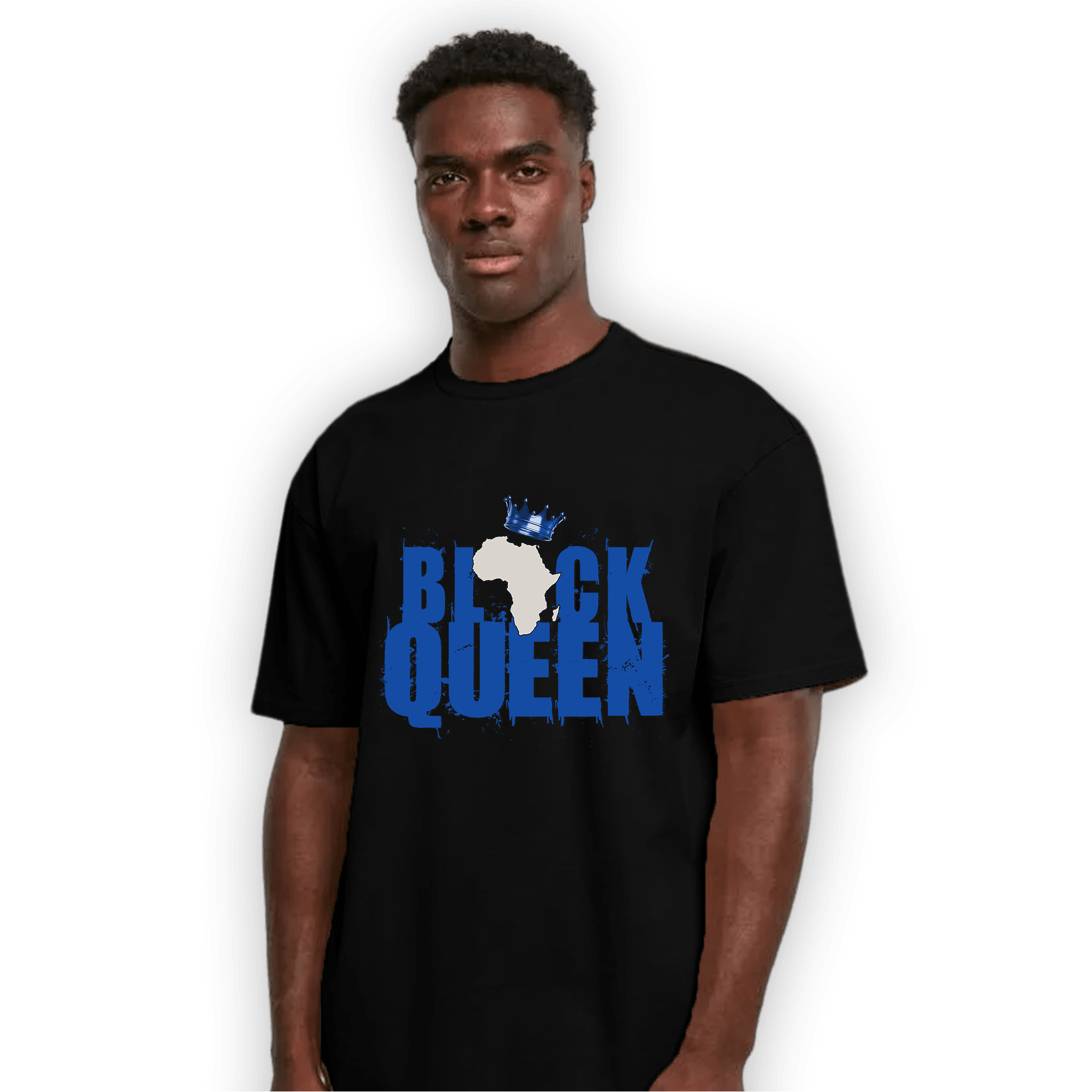 Air Max 1 86 Royal T Shirt Match Black Queen Crown - NastyJamz