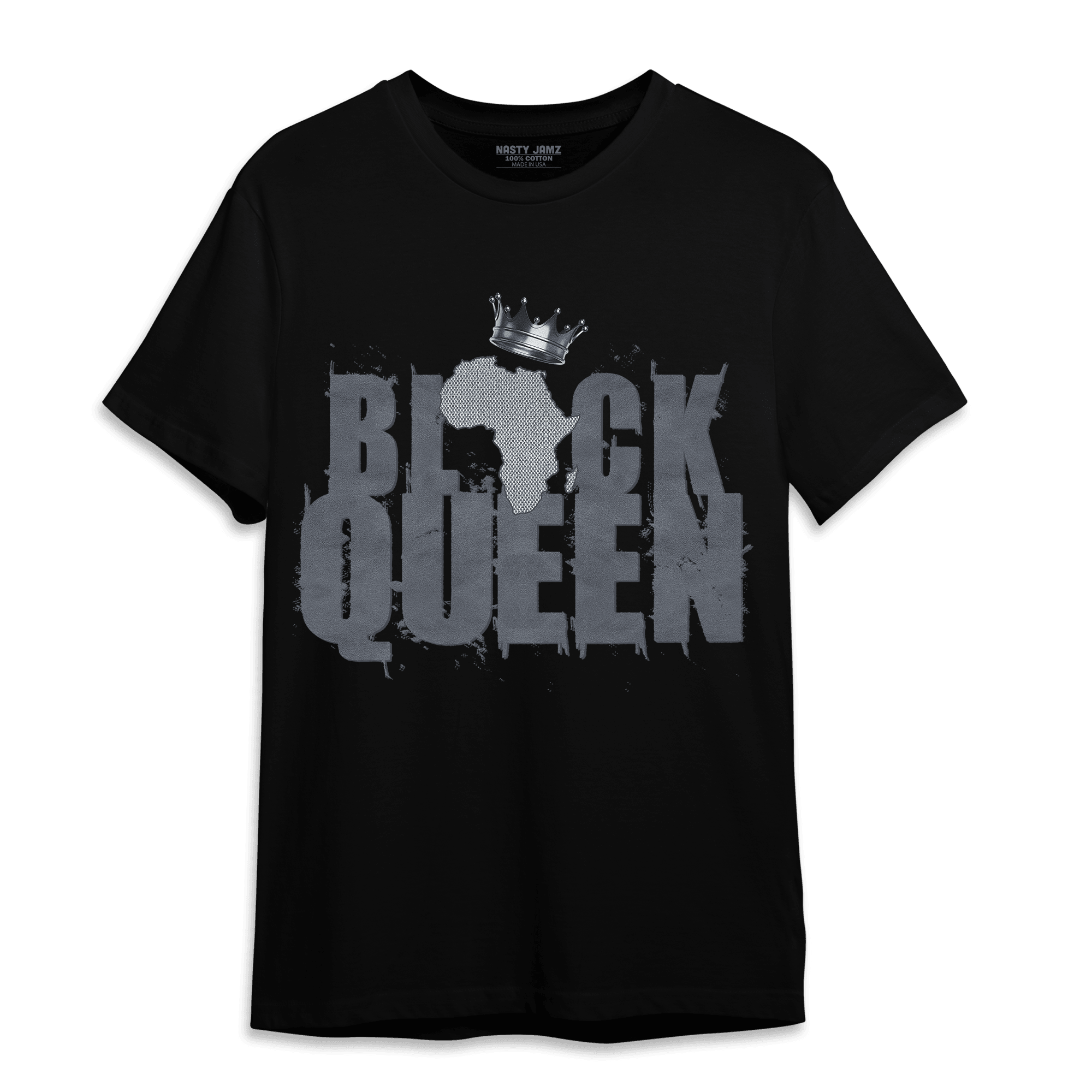 Air Max 90 Iron Grey T Shirt Match Black Queen Crown - NastyJamz