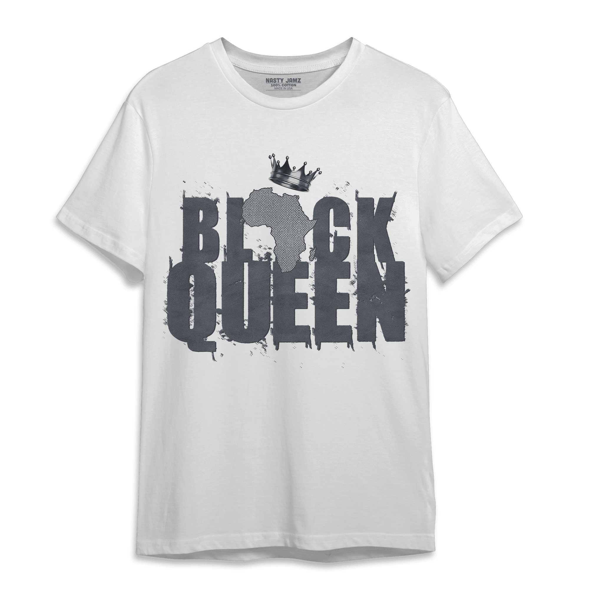 Air Max 90 Iron Grey T Shirt Match Black Queen Crown - NastyJamz