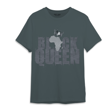 Air Max 90 Iron Grey T Shirt Match Black Queen Crown - NastyJamz