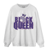 Dunk Low Plum Sweatshirt Match Black Queen Crown - NastyJamz