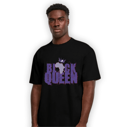 Dunk Low Plum T Shirt Match Black Queen Crown - NastyJamz