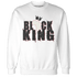 Jumman Jack University Red Sweatshirt Match Black Queen Crown - NastyJamz