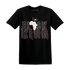 Jumman Jack University Red T Shirt Match Black Queen Crown - NastyJamz