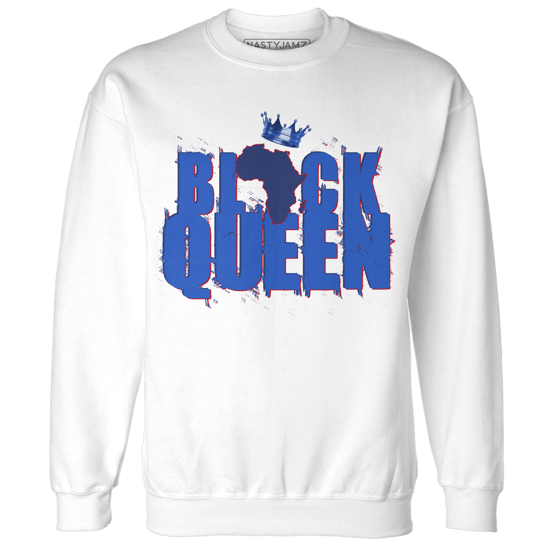 KB 4 Protro Philly Sweatshirt Match Black Queen Crown - NastyJamz