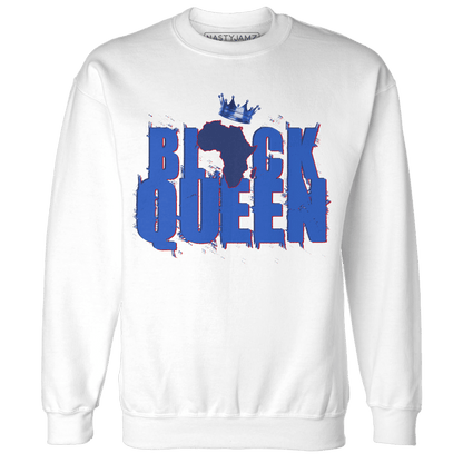 KB 4 Protro Philly Sweatshirt Match Black Queen Crown - NastyJamz