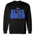 KB 4 Protro Philly Sweatshirt Match Black Queen Crown - NastyJamz