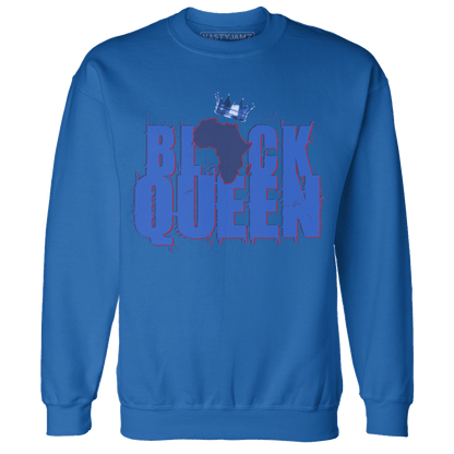 KB 4 Protro Philly Sweatshirt Match Black Queen Crown - NastyJamz