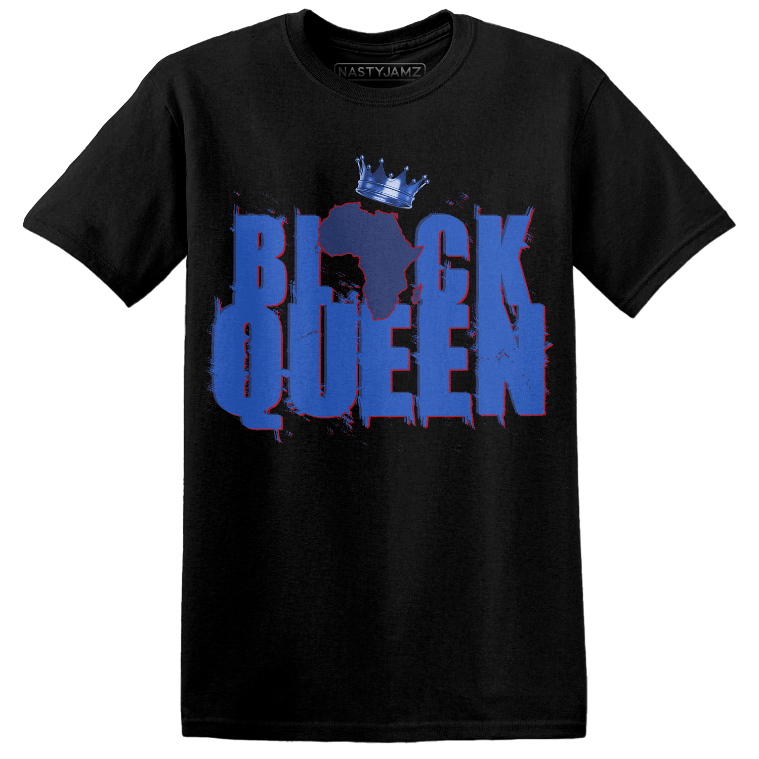 KB 4 Protro Philly T Shirt Match Black Queen Crown - NastyJamz