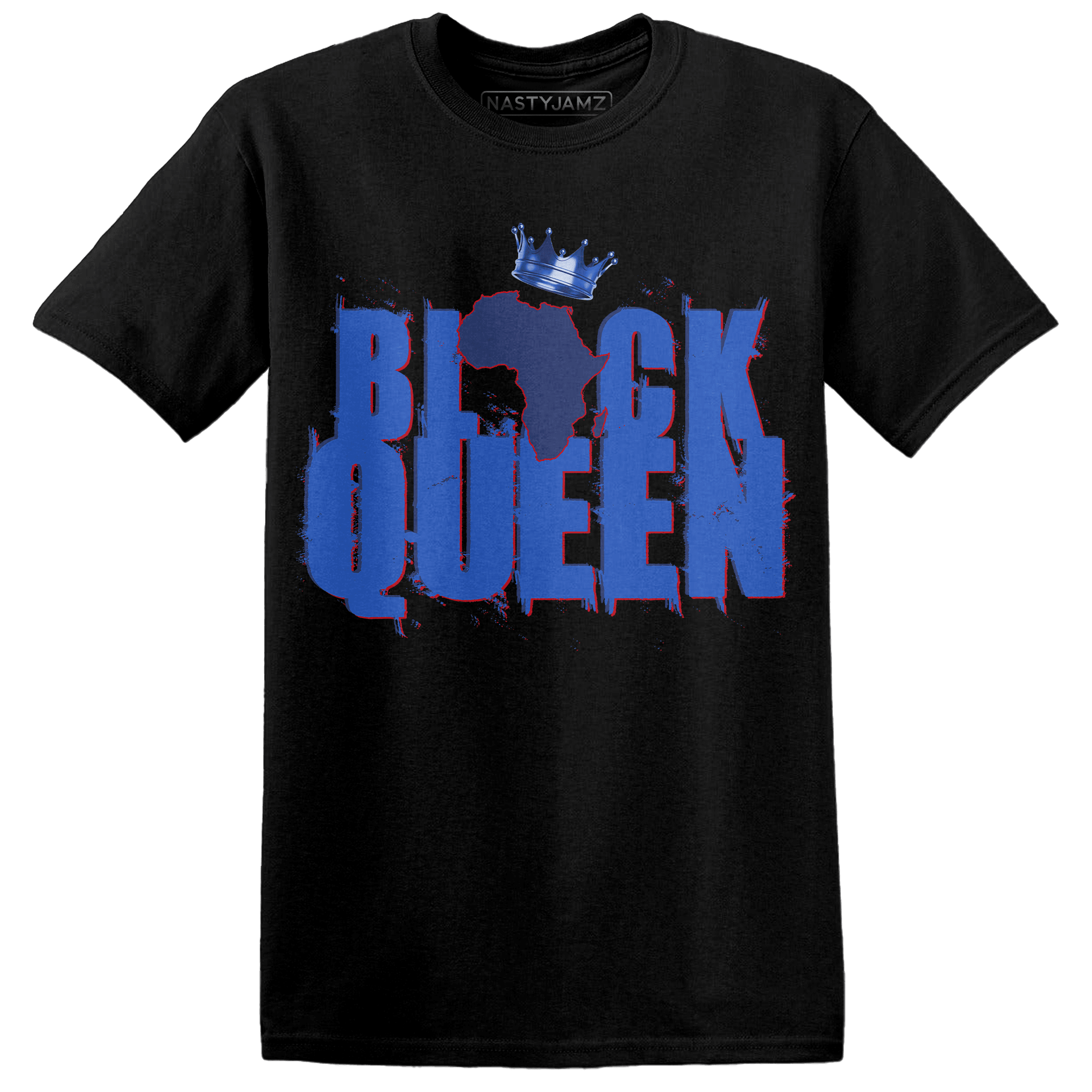 KB 4 Protro Philly T Shirt Match Black Queen Crown - NastyJamz