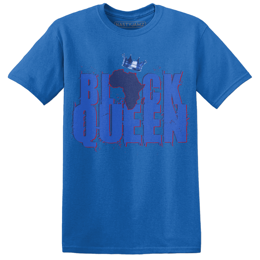 KB 4 Protro Philly T Shirt Match Black Queen Crown - NastyJamz