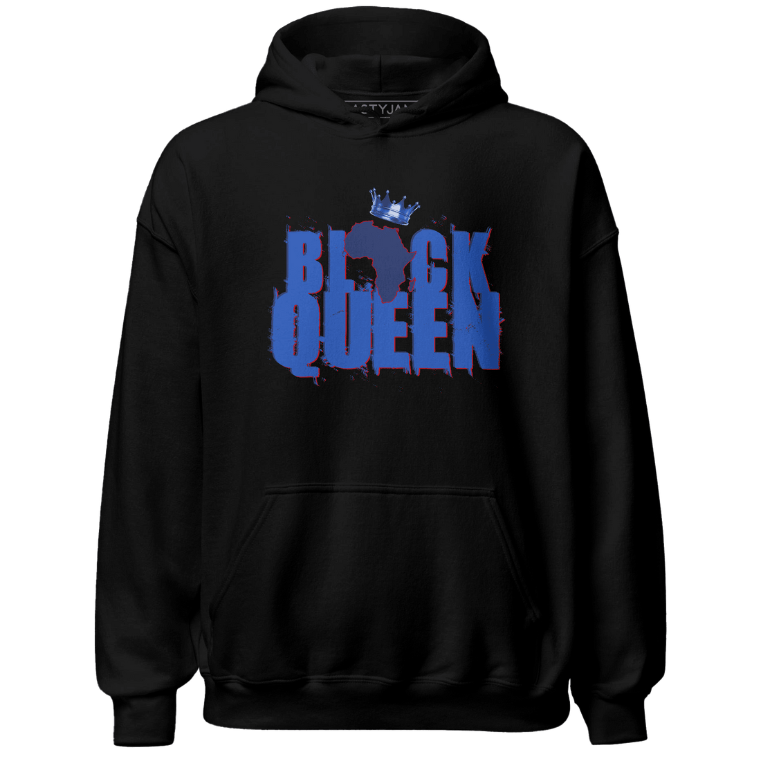 KB 4 Protro Philly Hoodie Match Black Queen Crown - NastyJamz