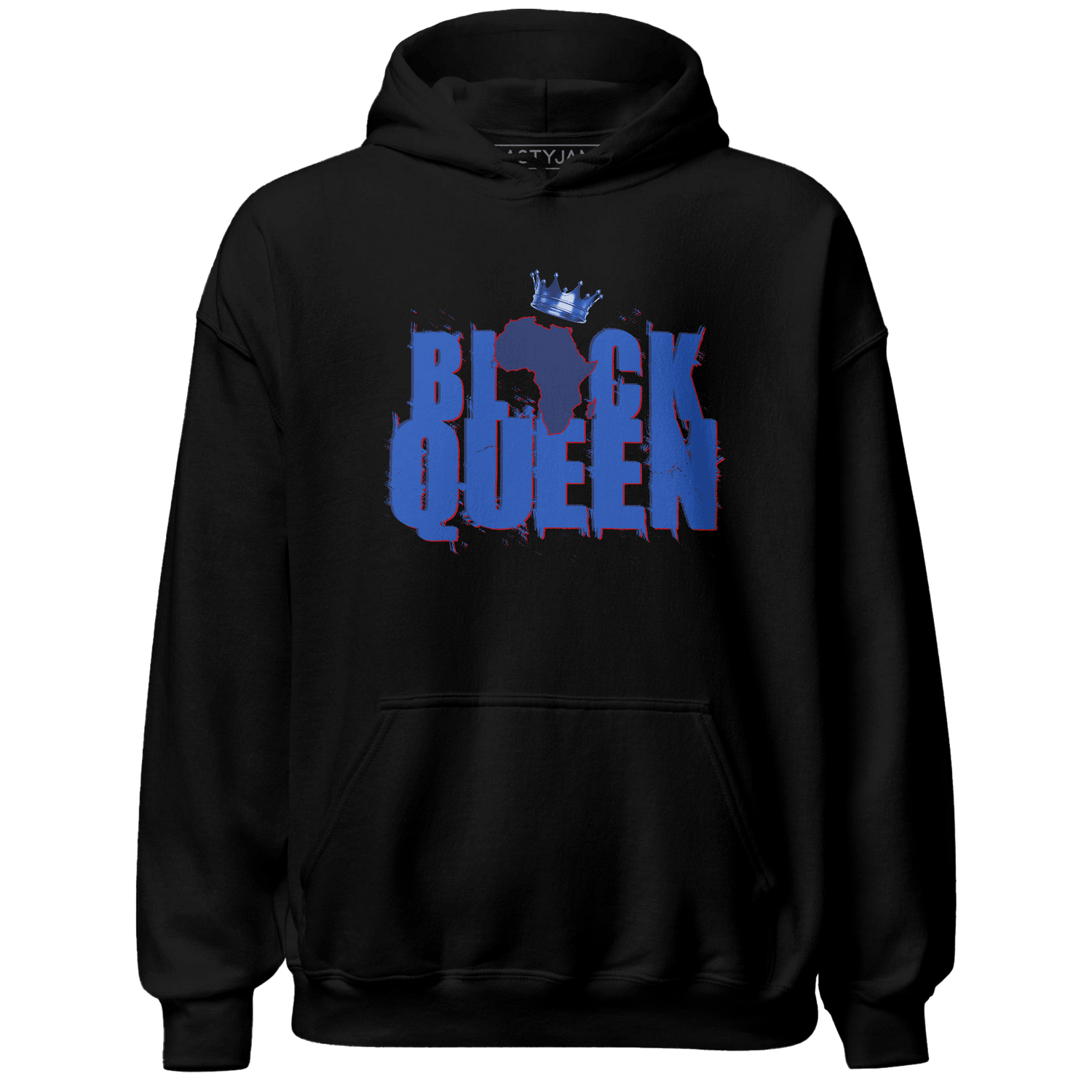 KB 4 Protro Philly Hoodie Match Black Queen Crown - NastyJamz