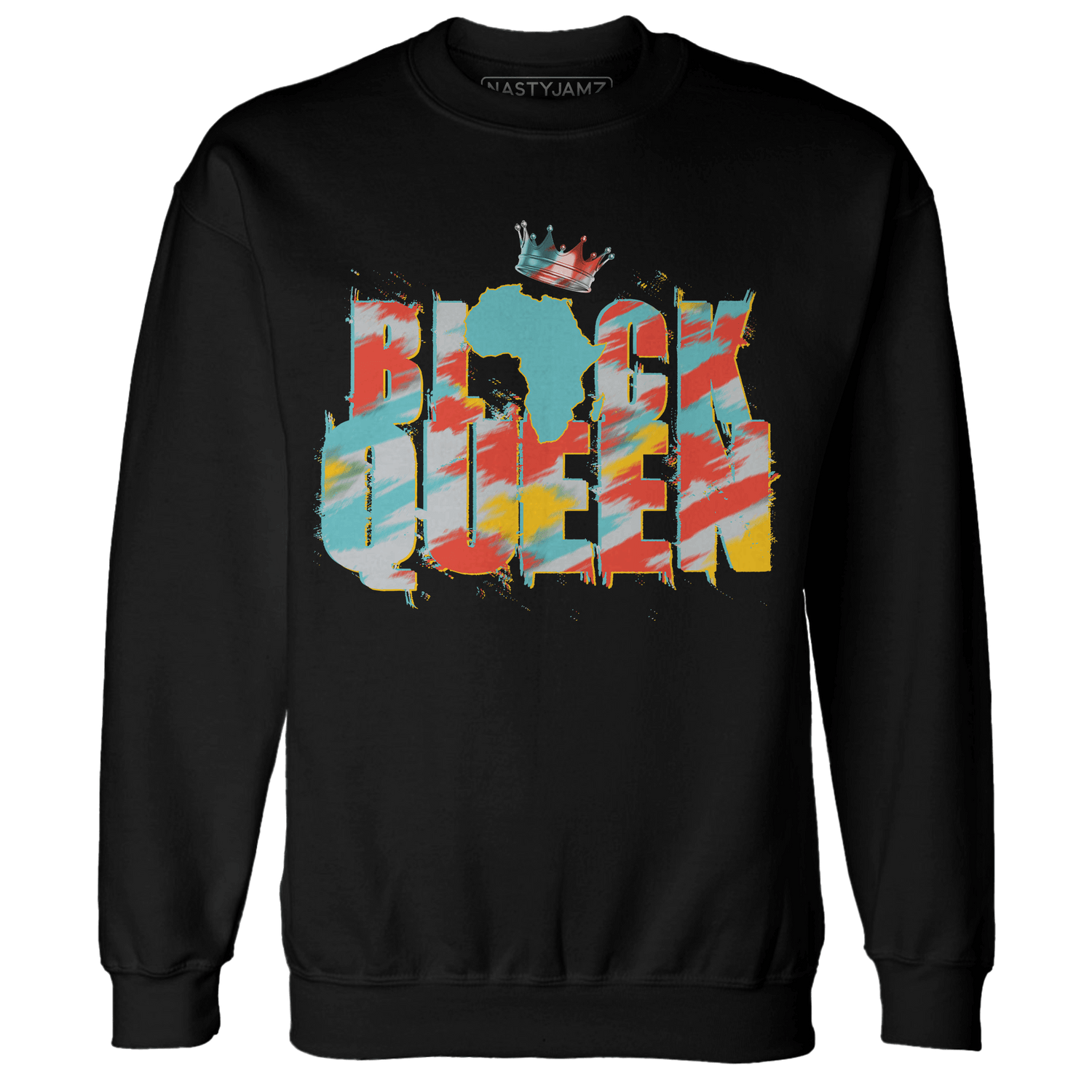 KB 8 Protro Venice Beach Sweatshirt Match Black Queen Crown - NastyJamz