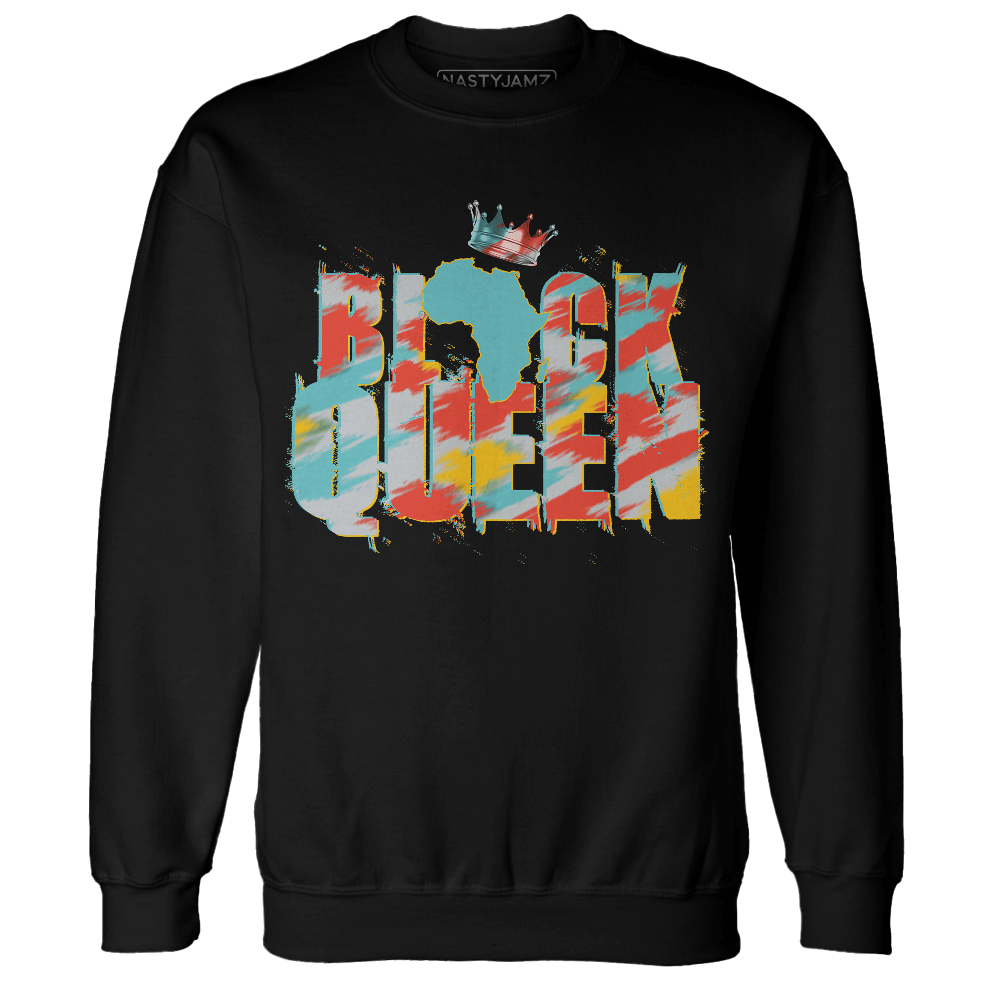 KB 8 Protro Venice Beach Sweatshirt Match Black Queen Crown - NastyJamz