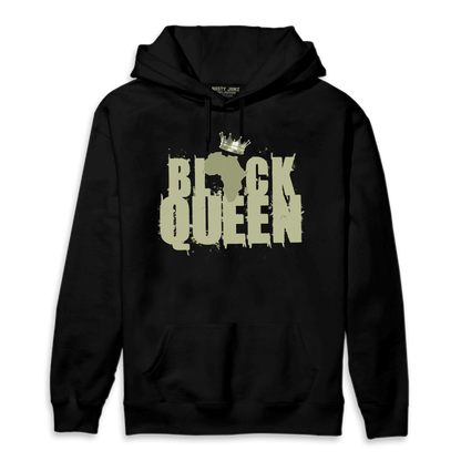 Yeezy Slide Resin Hoodie Match Black Queen Crown - NastyJamz