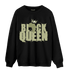 Yeezy Slide Resin Sweatshirt Match Black Queen Crown - NastyJamz