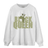 Yeezy Slide Resin Sweatshirt Match Black Queen Crown - NastyJamz