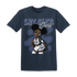Low-Diffused-Blue-11s-T-Shirt-Match-Black-Sneaker-Girl