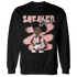 Low Legend Pink 11s Sweatshirt Match Black Sneaker Girl - NastyJamz