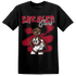 Retro Red Taxi 12s T Shirt Match Black Sneaker Girl - NastyJamz