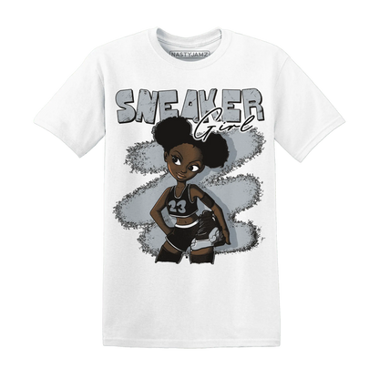 NastyJamz-Wolf-Grey-12s-T-Shirt-Match-Black-Sneaker-Girl