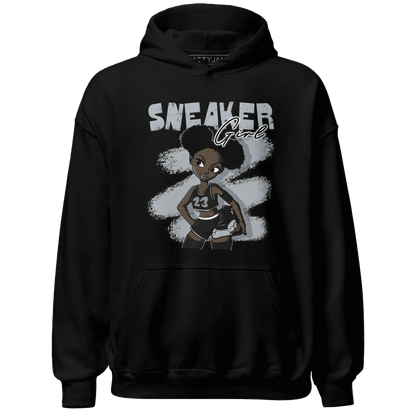 NastyJamz-Wolf-Grey-12s-Hoodie-Match-Black-Sneaker-Girl