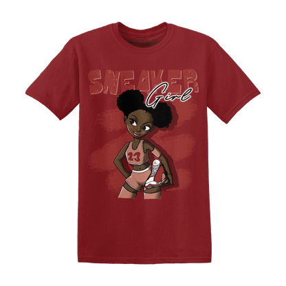 Dune Red 13s T Shirt Match Black Sneaker Girl - NastyJamz