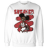 Black-Toe-Reimagined-Red-White-1s-NastyJamz-Sweatshirt-Match-Black-Sneaker-Girl