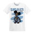 First In Flight 1s T Shirt Match Black Sneaker Girl - NastyJamz