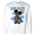 First In Flight 1s Sweatshirt Match Black Sneaker Girl - NastyJamz