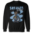 First In Flight 1s Sweatshirt Match Black Sneaker Girl - NastyJamz