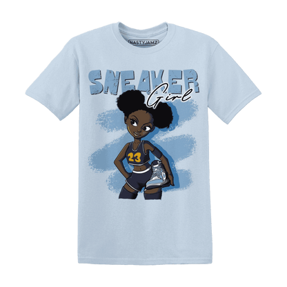 First In Flight 1s T Shirt Match Black Sneaker Girl - NastyJamz