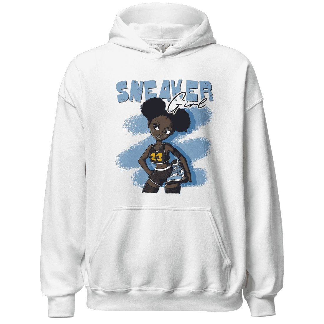 First In Flight 1s Hoodie Match Black Sneaker Girl - NastyJamz