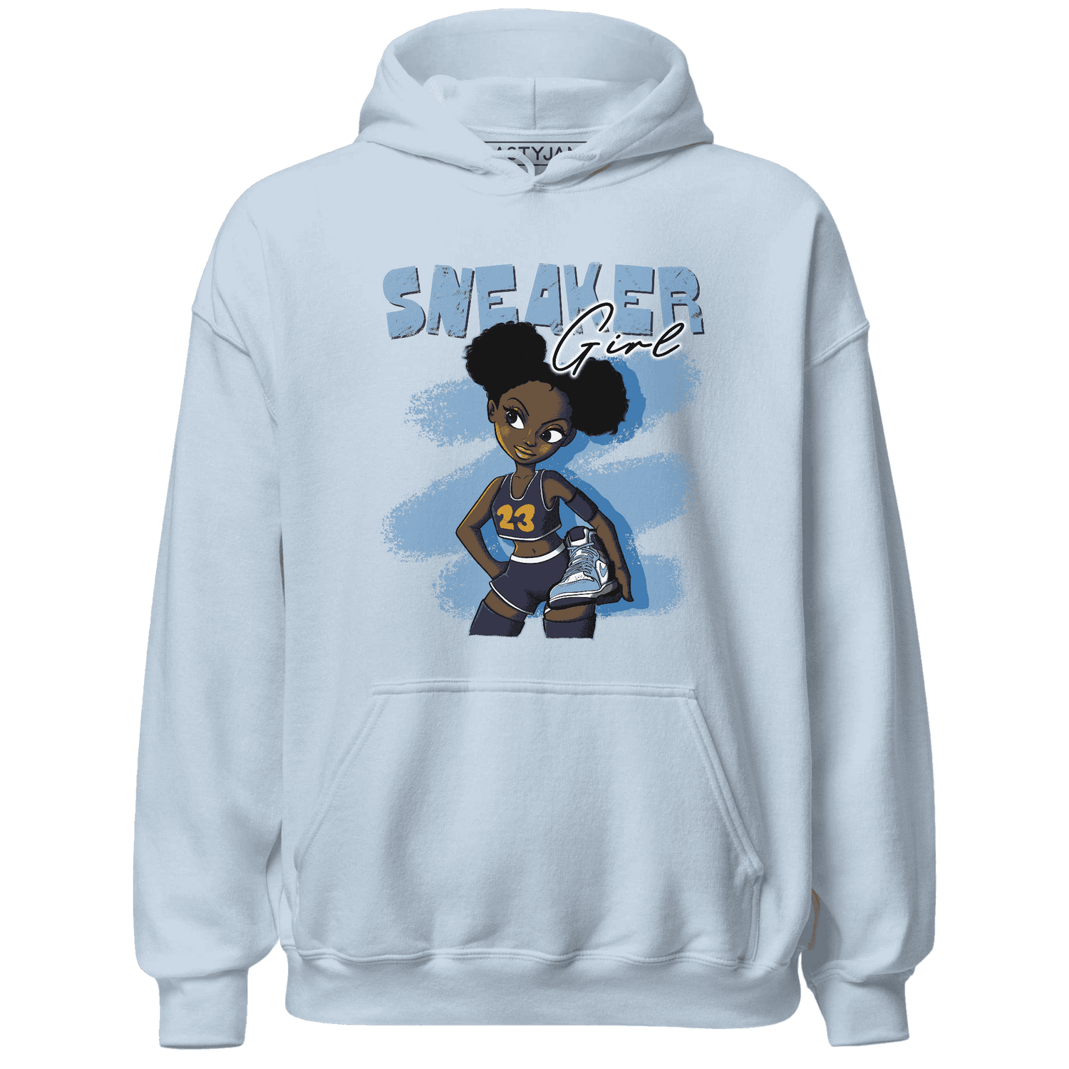 First In Flight 1s Hoodie Match Black Sneaker Girl - NastyJamz