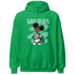 High OG Green Glow 1s Hoodie Match Black Sneaker Girl - NastyJamz