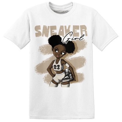 Latte 1s T Shirt Match Black Sneaker Girl - NastyJamz