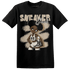 Latte 1s T Shirt Match Black Sneaker Girl - NastyJamz