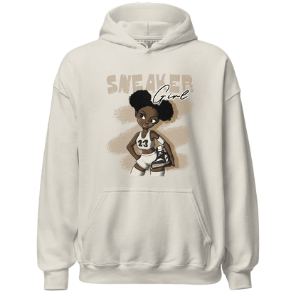 Latte 1s Hoodie Match Black Sneaker Girl - NastyJamz