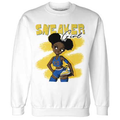 Low OG Canary TVSC 1s Sweatshirt Match Black Sneaker Girl - NastyJamz