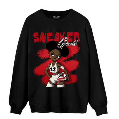 Low OG Trophy Room 1s Sweatshirt Match Black Sneaker Girl - NastyJamz