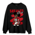 Low OG Trophy Room 1s Sweatshirt Match Black Sneaker Girl - NastyJamz