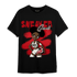 Low OG Trophy Room 1s T Shirt Match Black Sneaker Girl - NastyJamz