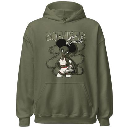 NastyJamz-Medium-Olive-1s-Hoodie-Match-Black-Sneaker-Girl
