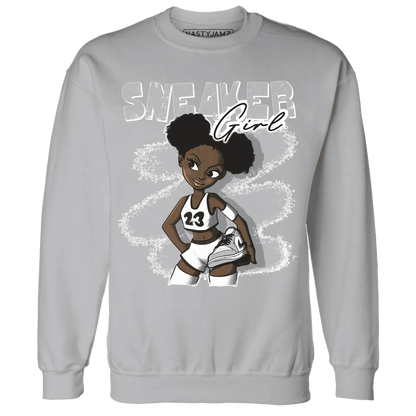 Wolf-Grey-1s-Sweatshirt-Match-Black-Sneaker-Girl