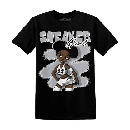 Wolf-Grey-1s-T-Shirt-Match-Black-Sneaker-Girl