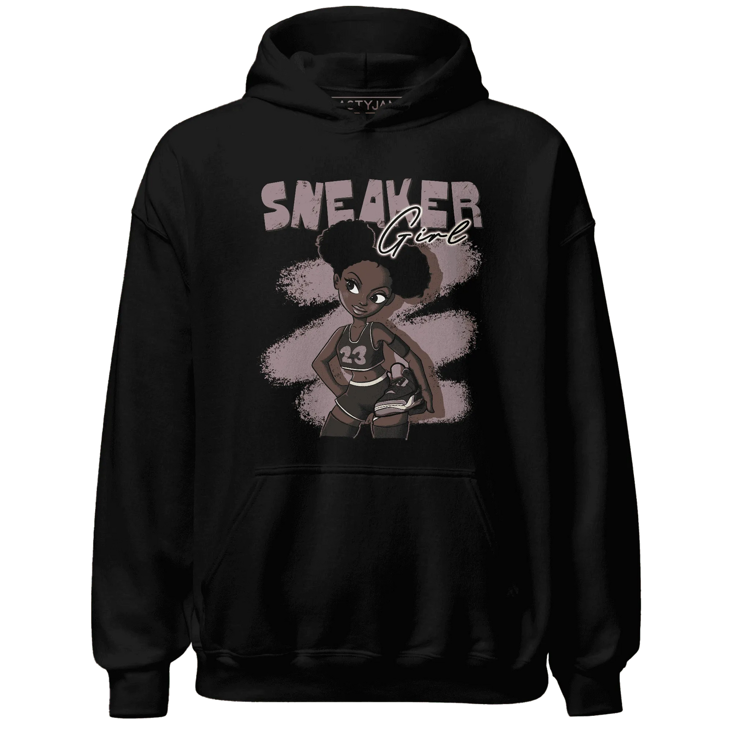NastyJamz-Black-Violet-Ore-3s-Hoodie-Match-Black-Sneaker-Girl
