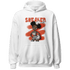Georgia Peach 3s Hoodie Match Black Sneaker Girl - NastyJamz