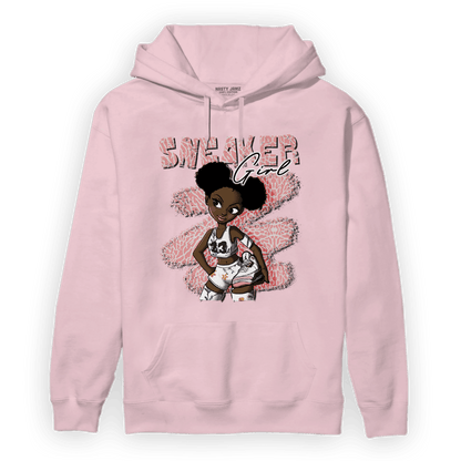 Red Stardust 3s Hoodie Match Black Sneaker Girl - NastyJamz